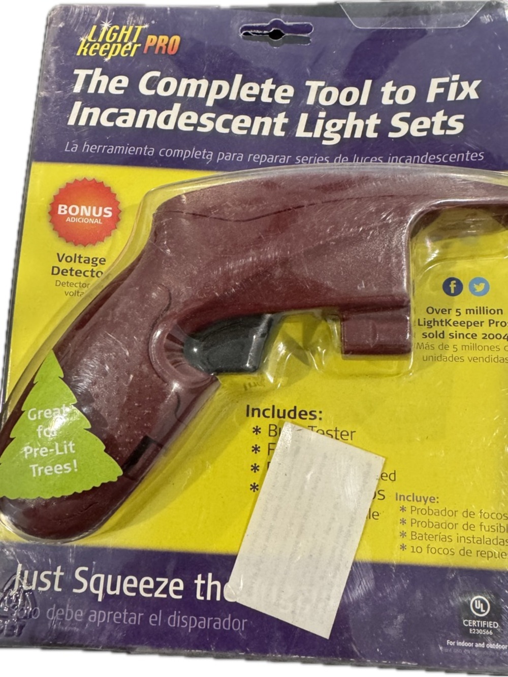 LightKeeper Pro Incandescent Light Set Repair Tool -